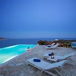 Slow Luxury Hideaway Sophia, Tatyana And Leda With Panorama And Pool فيلة *