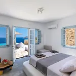 فيلة Slow Luxury Hideaway Sophia, Tatyana And Leda With Panorama And Pool Pátmos