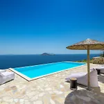 Slow Luxury Hideaway Sophia, Tatyana And Leda With Panorama And Pool فيلة Pátmos
