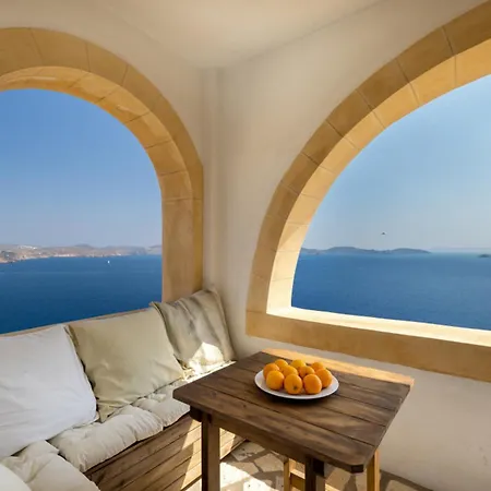 Slow Luxury Hideaway Sophia, Tatyana And Leda With Panorama And Pool Villa Pátmos