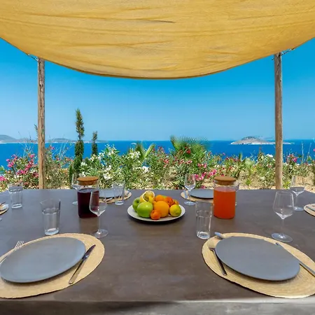 Villa Slow Luxury Hideaway Sophia, Tatyana And Leda With Panorama And Pool Pátmos