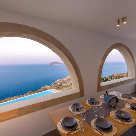 Slow Luxury Hideaway Sophia, Tatyana And Leda With Panorama And Pool * Pátmos