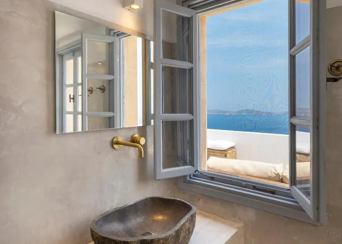 فيلة Slow Luxury Hideaway Sophia, Tatyana And Leda With Panorama And Pool