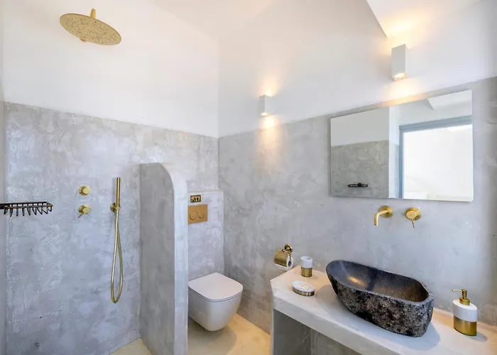 فيلة Slow Luxury Hideaway Sophia, Tatyana And Leda With Panorama And Pool Pátmos