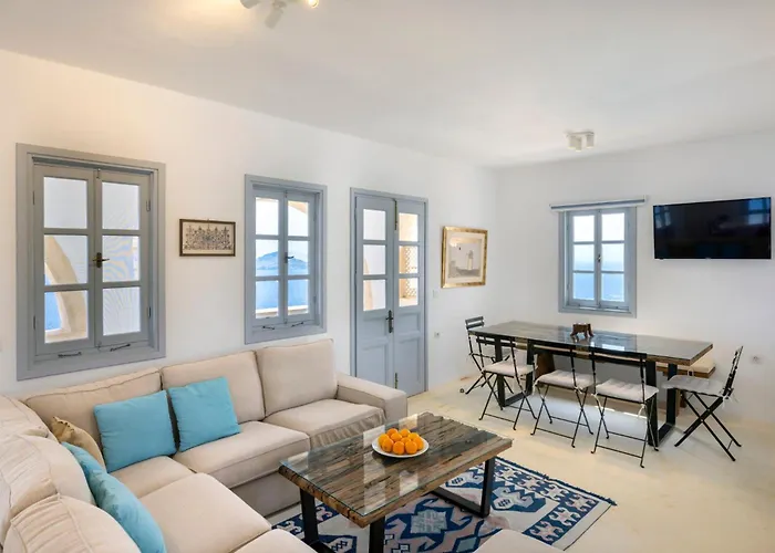 Slow Luxury Hideaway Sophia, Tatyana And Leda With Panorama And Pool * Pátmos