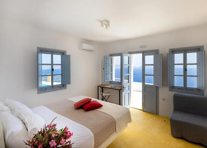 Slow Luxury Hideaway Sophia, Tatyana And Leda With Panorama And Pool * Pátmos