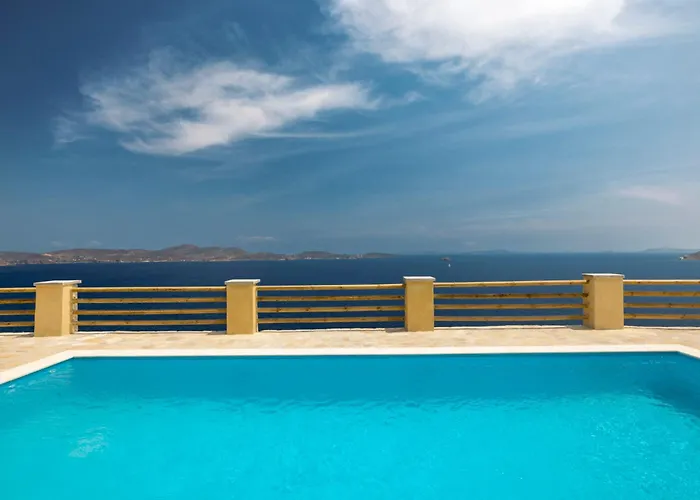 Slow Luxury Hideaway Sophia, Tatyana And Leda With Panorama And Pool فيلة