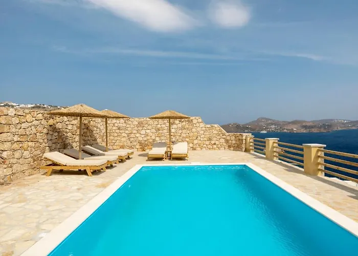 Slow Luxury Hideaway Sophia, Tatyana And Leda With Panorama And Pool Pátmos