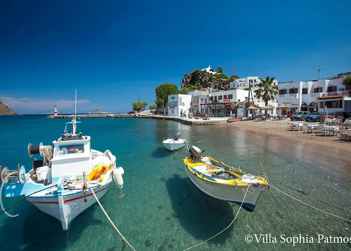 Slow Luxury Hideaway Sophia, Tatyana And Leda With Panorama And Pool Pátmos
