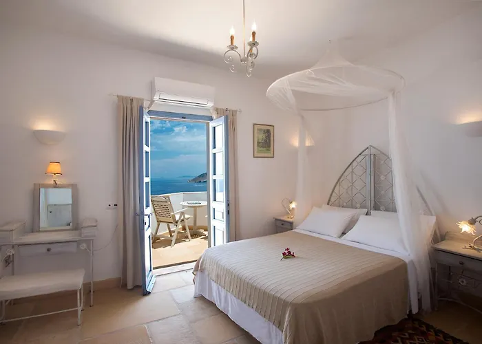 Slow Luxury Hideaway Sophia, Tatyana And Leda With Panorama And Pool فيلة *