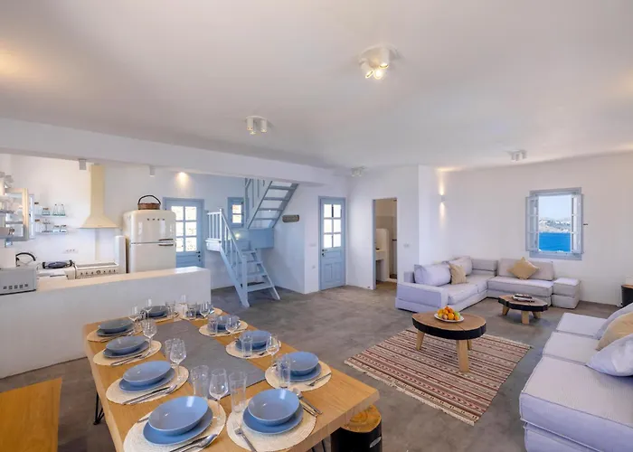 Slow Luxury Hideaway Sophia, Tatyana And Leda With Panorama And Pool فيلة Pátmos