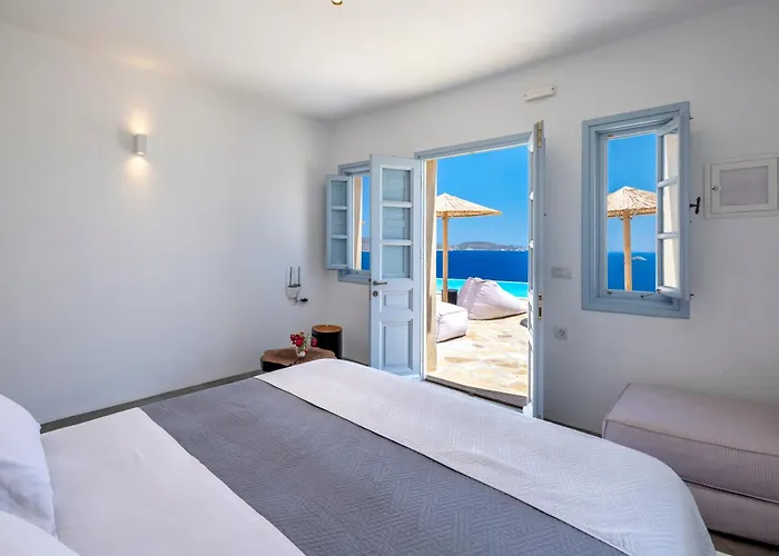 Slow Luxury Hideaway Sophia, Tatyana And Leda With Panorama And Pool Pátmos